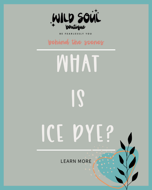What Is Ice Dye Blog Tutorial Cover