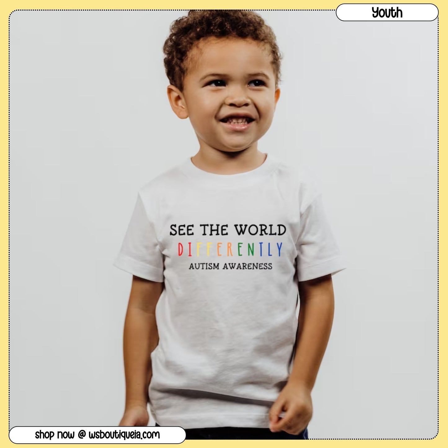 See The World Differently Autism Awareness Tee/Sweatshirt
