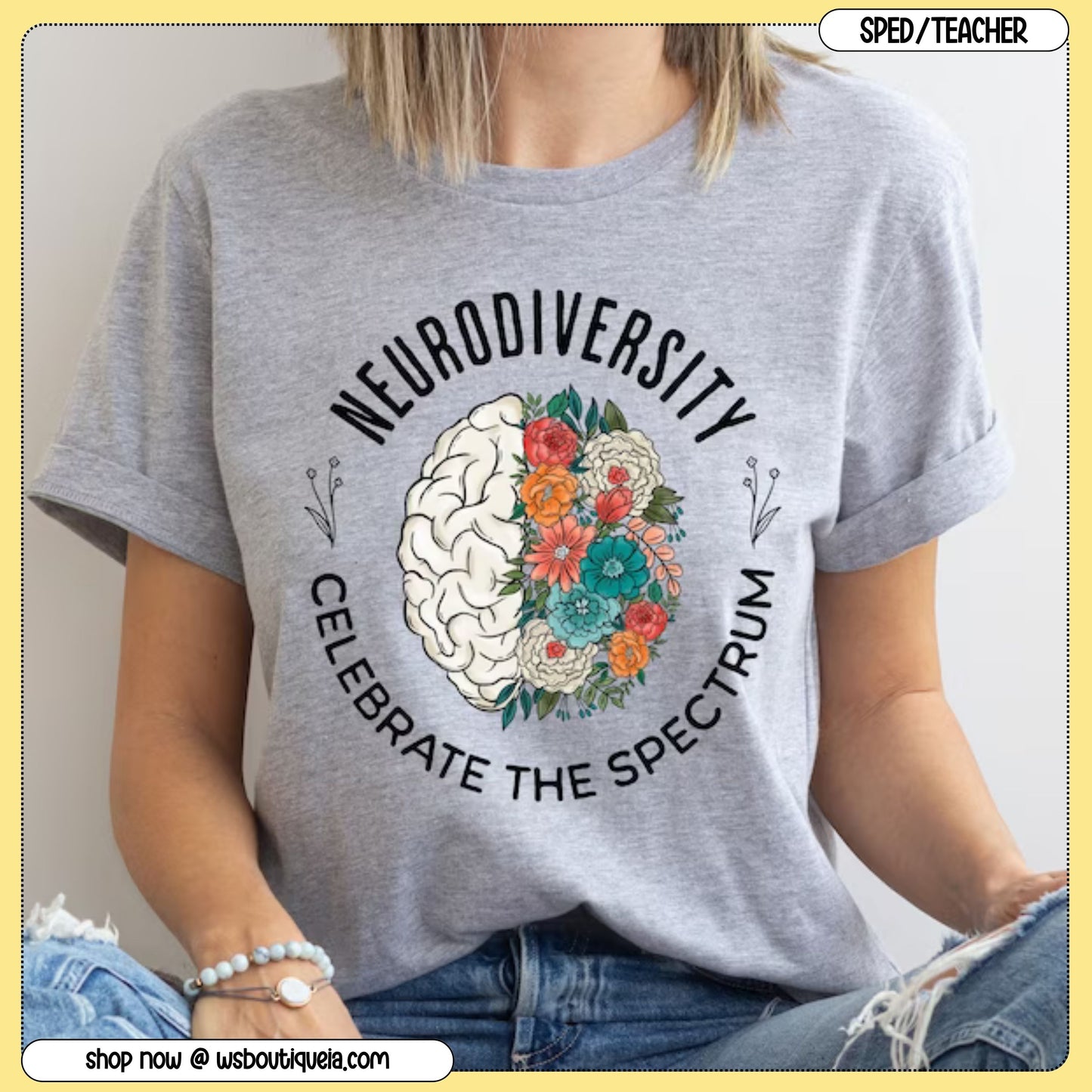 Neurodiversity Celebrate The Spectrum Tee/Sweatshirt