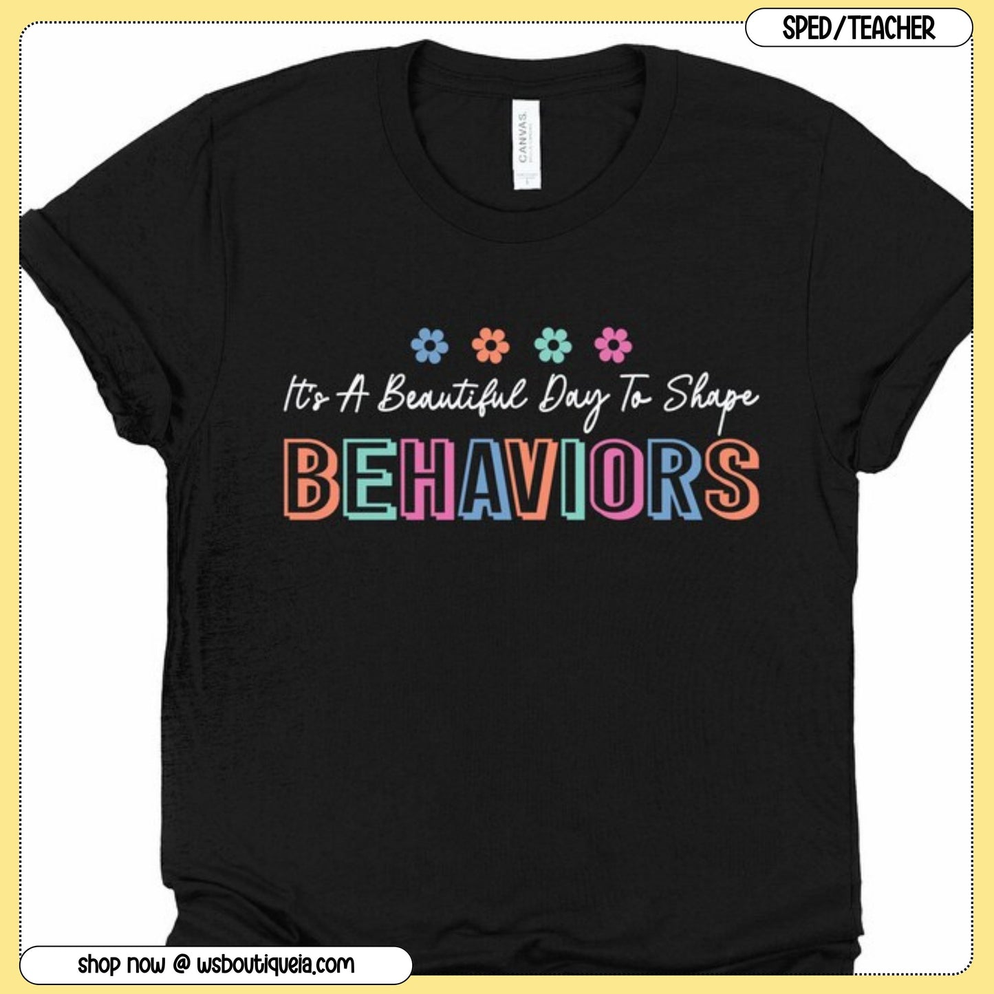 It's A Beautiful Day To Shape Behaviors Special Education Tee/Sweatshirt