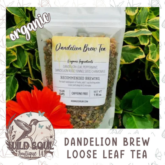 Dandelion Brew Organic Herbal Tea