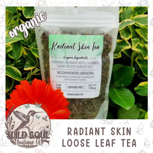 Radiant Skin Organic Herbal Loose Tea