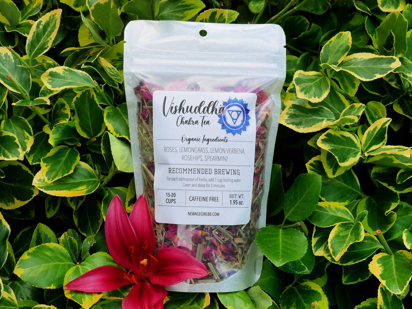 Vishuddha Chakra Organic Herbal Loose Tea